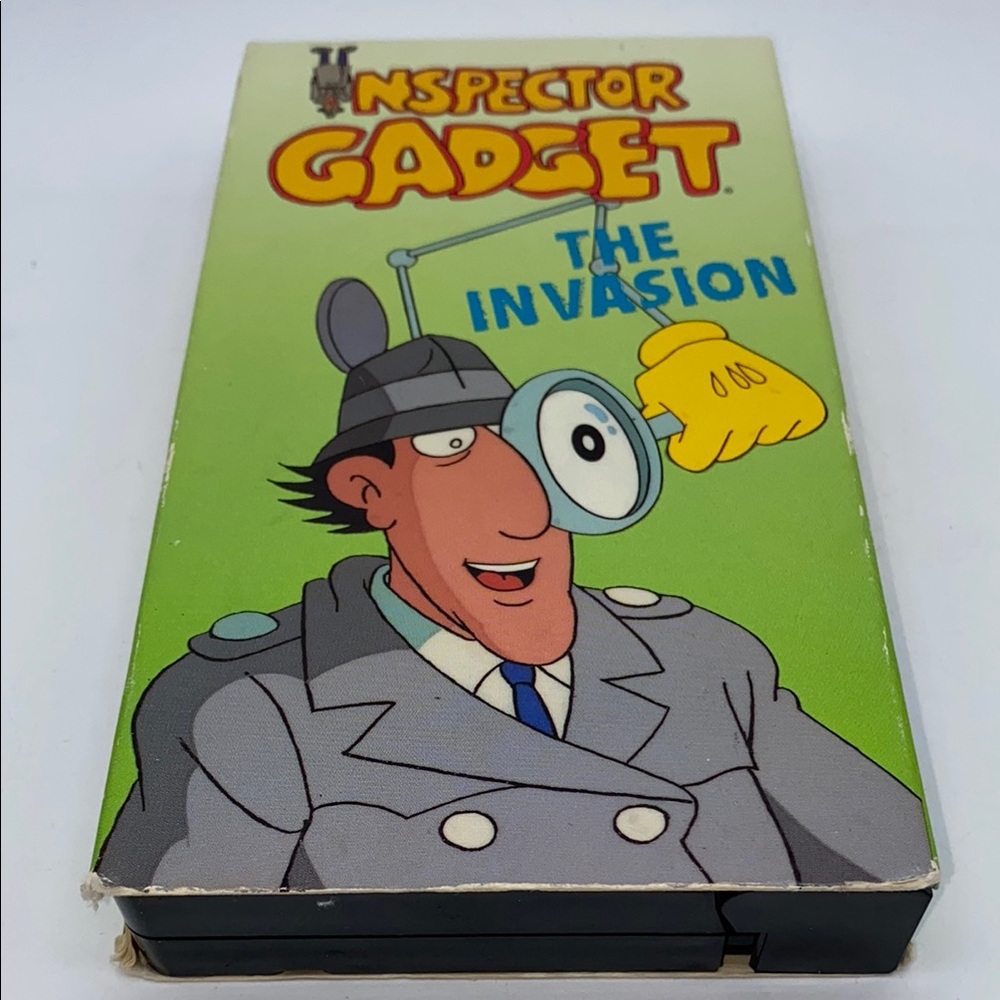 Inspector Gadget The Invasion VHS Tape Animated 1983